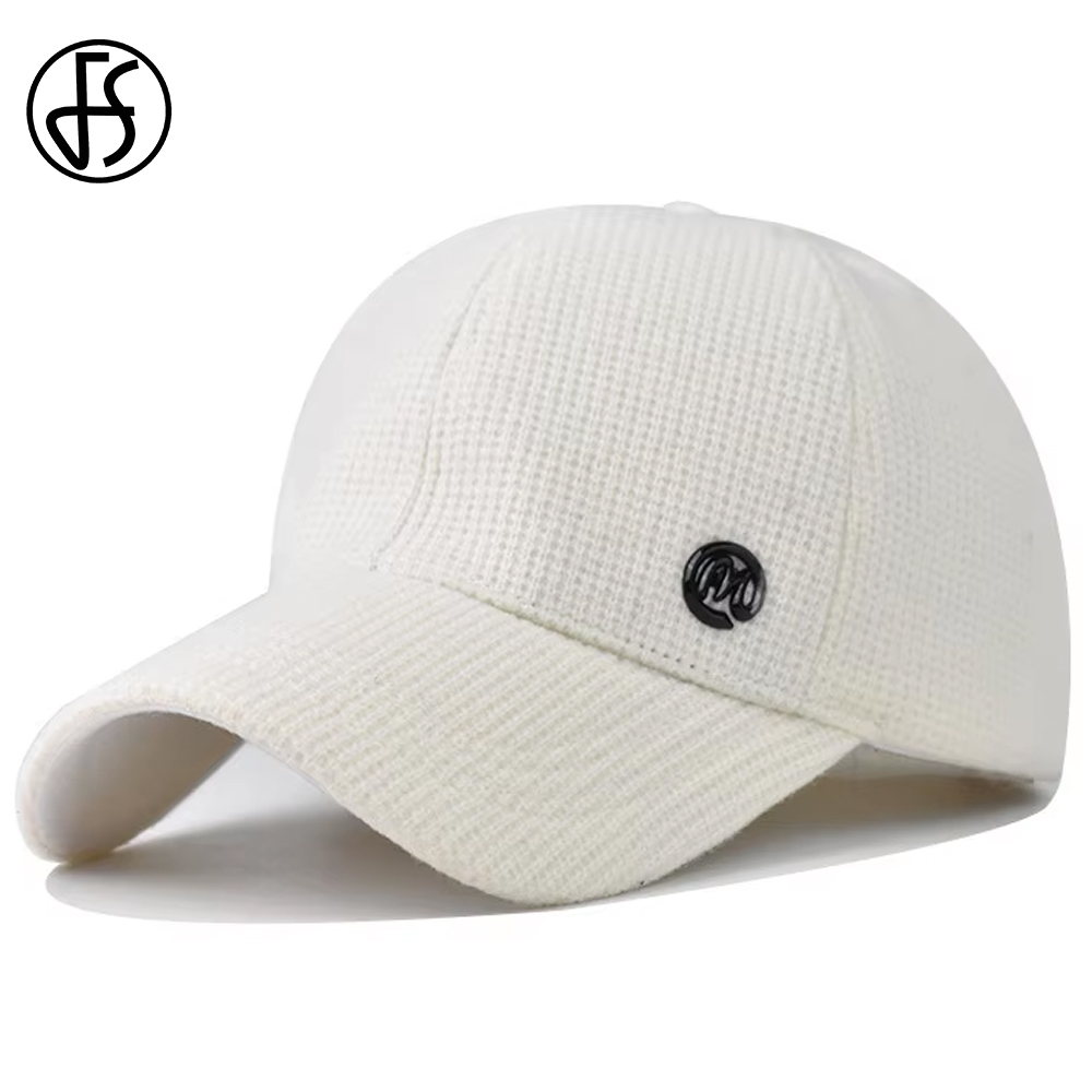 Quality Streetwear Brand - FS Marka Beyaz Çizgili Beyzbol Şapkaları