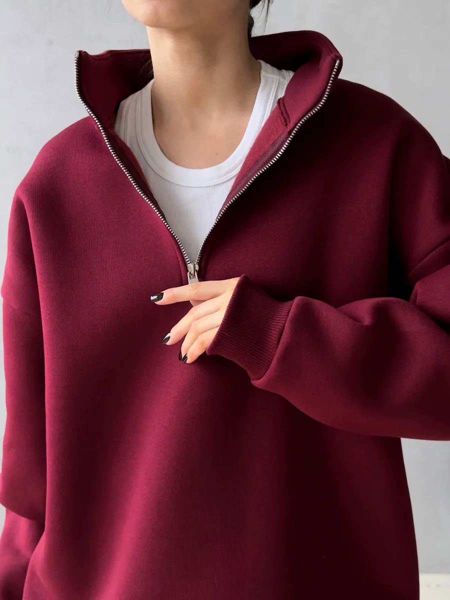 Amerikan Retro Yarım Fermuar A - Streetwear Brand Of The Year incelemesi ve fiyatı