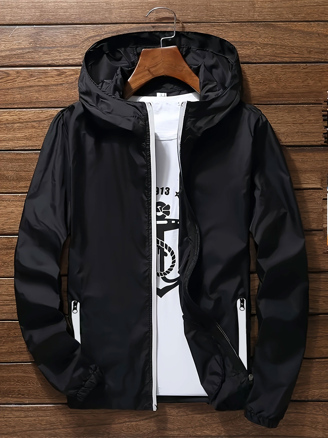 Erkek Premium Hafif Kapüşonlu  - Streetwear Zipper incelemesi ve fiyatı